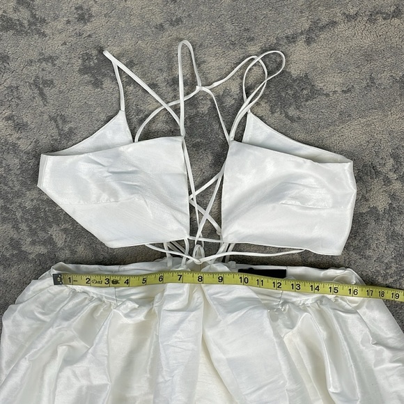 New Helen Oconnor Super Nova Modern Strappy Cutout Maxi Dress Wedding High Low 8 - Picture 10 of 14